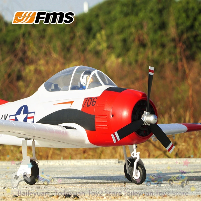 Rc Helicopter Large - New FMS T28 Trojan 800Mm Rc